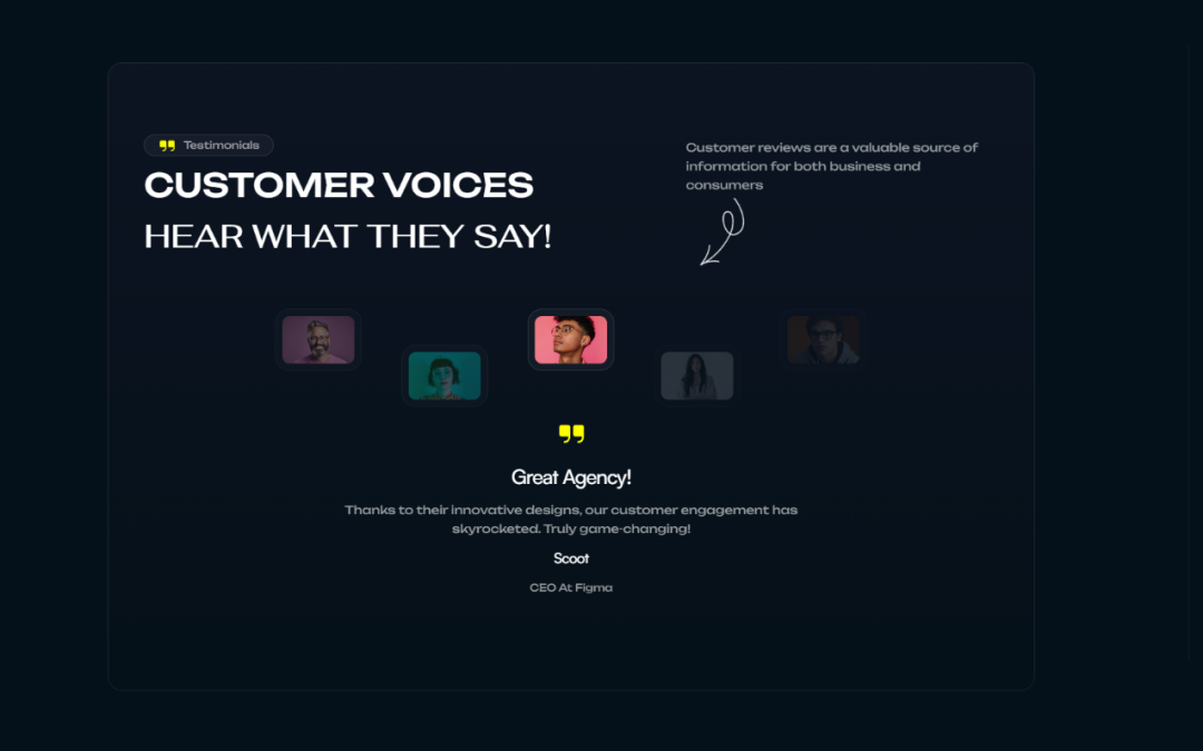 Framer Testimonials Section