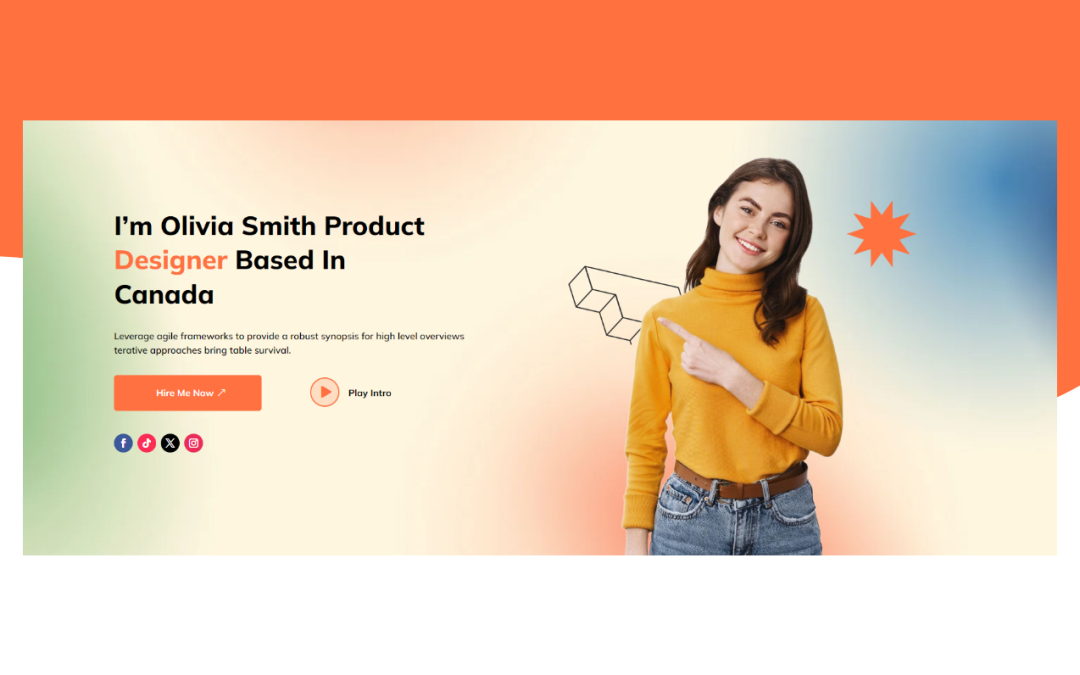 Divi Hero Section 02