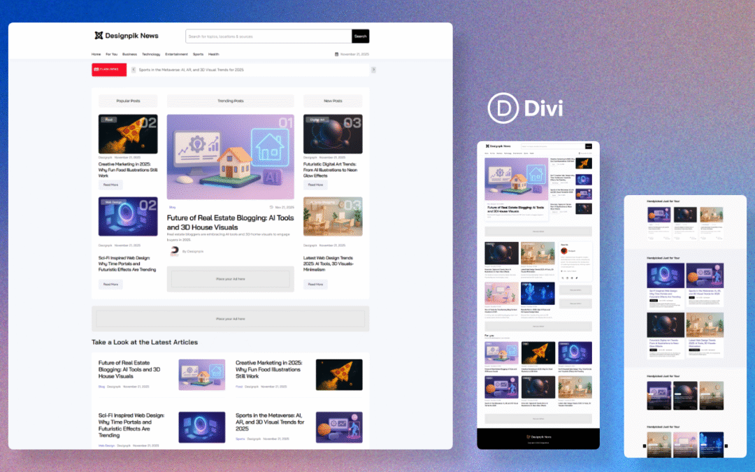 GDL-Modern News & Magazine Layouts