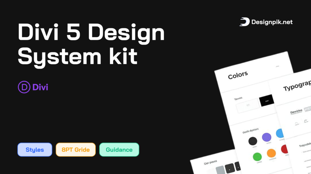 A scalable, responsive UI design system built on 8pt grid, professional typography, and modern layout principles.