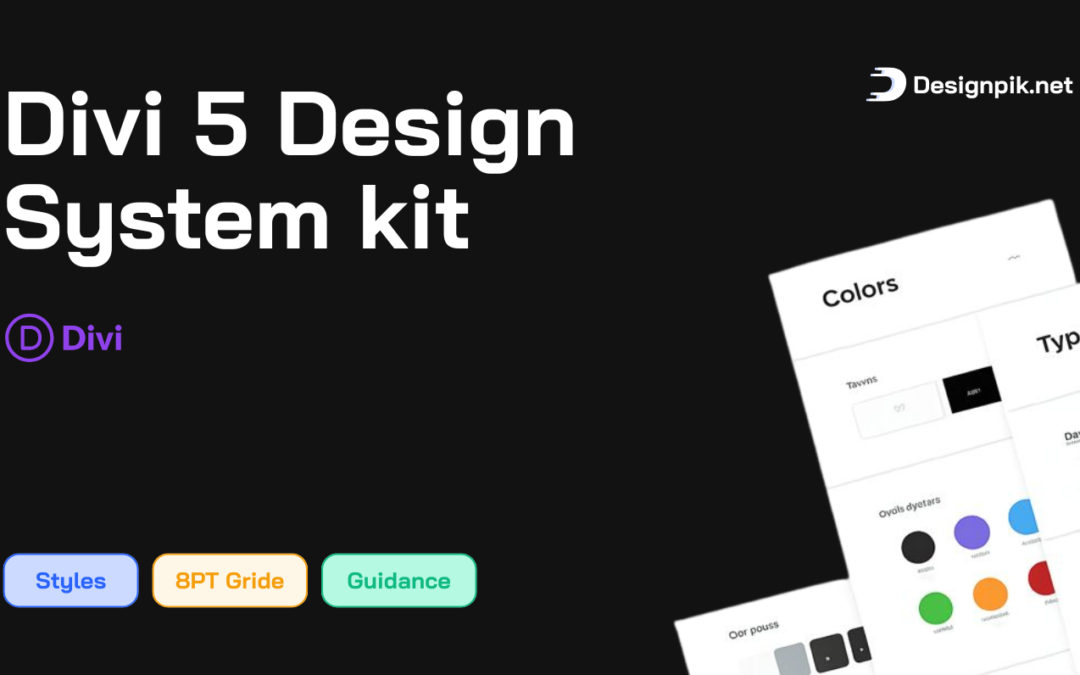 A scalable, responsive UI design system built on 8pt grid, professional typography, and modern layout principles.